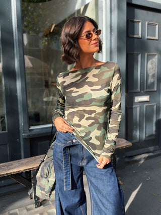 Sous pull BASIC avec du cachemire - militaire (Pré-Commande)