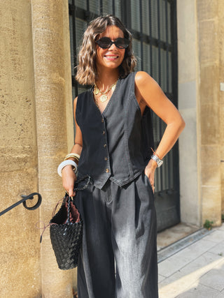 Ensemble en JEAN noir