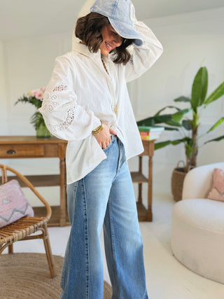 Chemise LISA ajourée