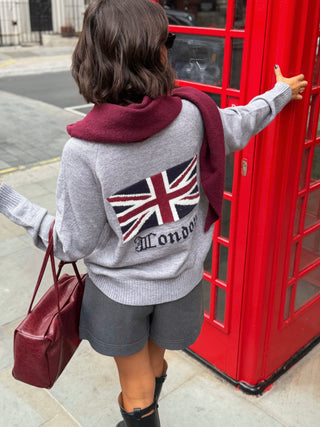Pull LONDON gris