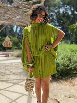 Combi-short BLOOM vert