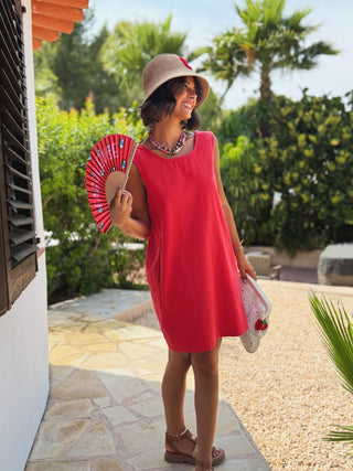Robe POLKA ROUGE
