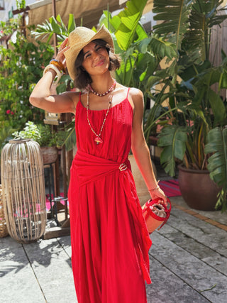 Combinaison JANIS rouge (Pré-commande)
