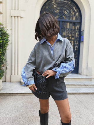 Short GASPARD gris