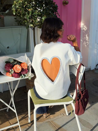 Tee-shirt COEUR blanc