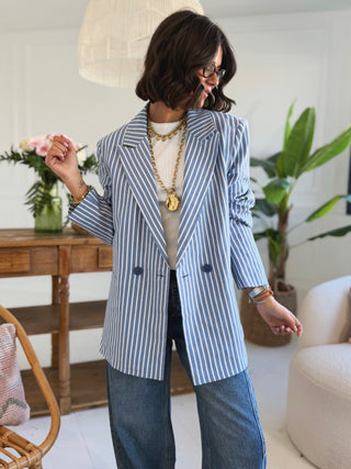 Blazer rayé