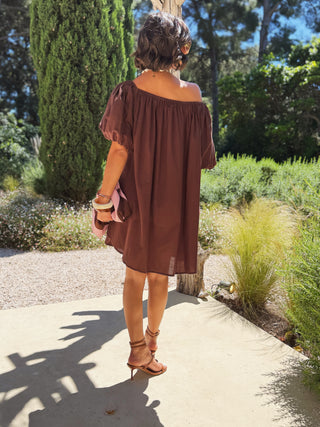 Robe LISON chocolat