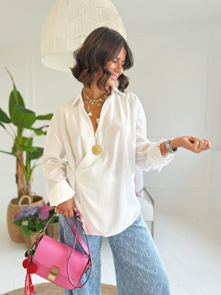 Chemise VICTORIA cache coeur