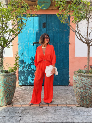 Combinaison ABBA orange
