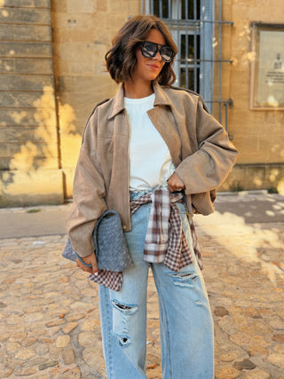 Bombers OSLO taupe