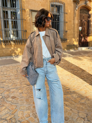 Bombers OSLO taupe