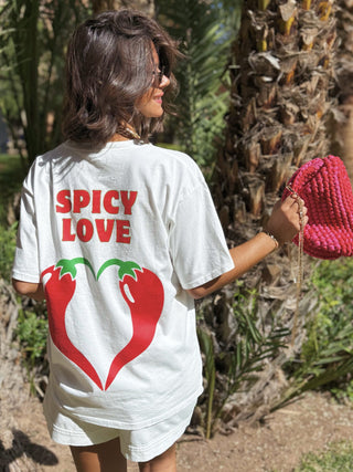 Tee-shirt SPICY blanc