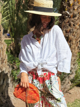 Chemise fluide blanche