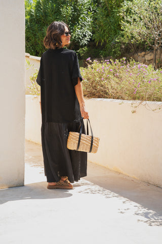 Robe TEE-SHIRT noir