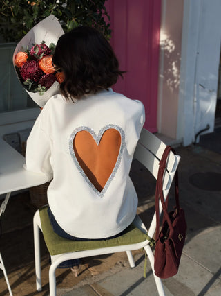 Tee-shirt COEUR blanc