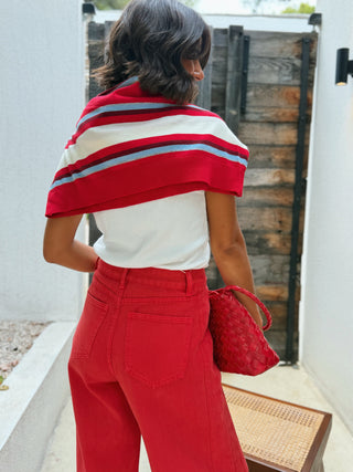 Pull POLO rouge