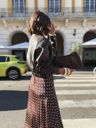 Veste BOMBERS chocolat