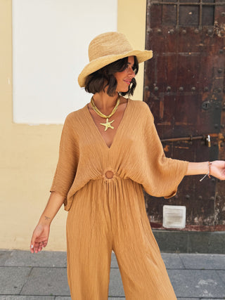 Combinaison ABBA camel