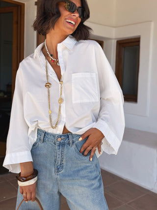 Chemise POPELINE blanc