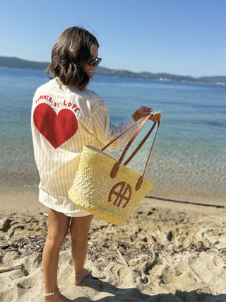 Panier ESCALE jaune