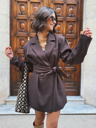 Blazer RIVOLI chocolat