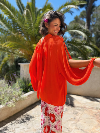 Top BLOOM orange
