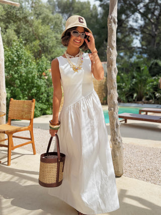 Robe GINA blanche