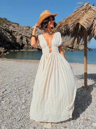 Robe ORA écru (Pré-Commande)
