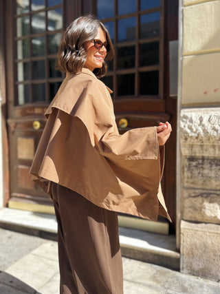 Trench CAPE caramel