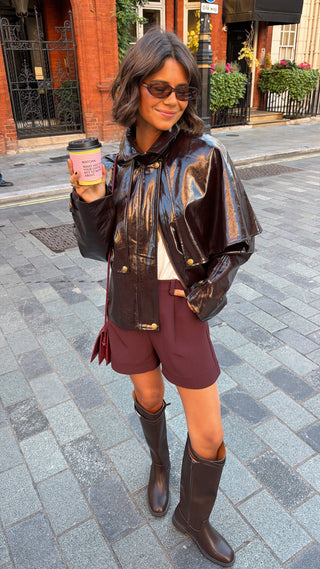 Veste CAPE bordeaux