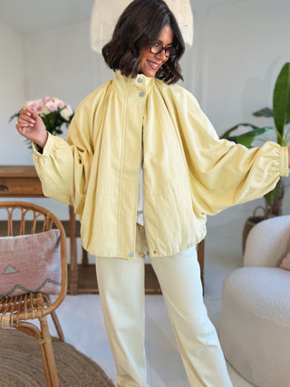 Veste RHODE jaune pâle