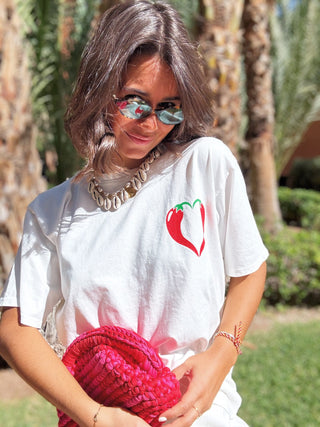 Tee-shirt SPICY blanc