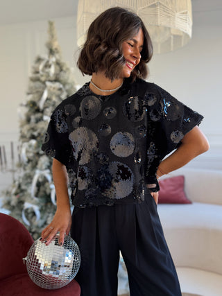 Top à paillettes SYDNEY
