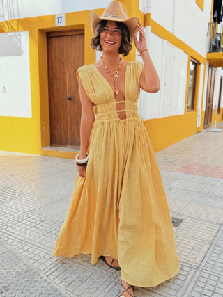 Robe ORA jaune (Pré-commande)