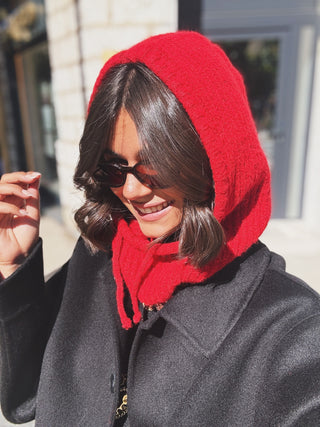 Cagoule -  rouge