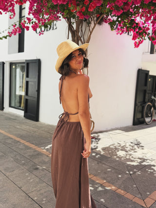 Robe CALA chocolat