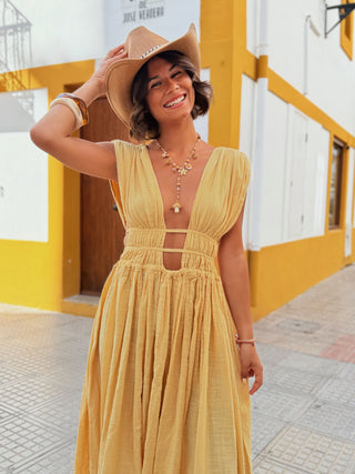 Robe ORA jaune (Pré-commande)