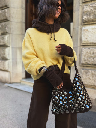 Pull BABY ALPAGA jaune