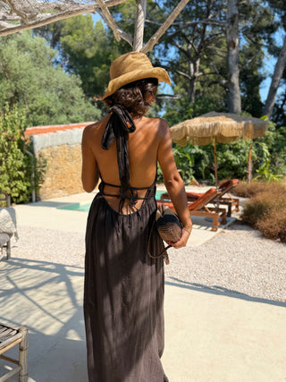 Robe OCÉANE chocolat