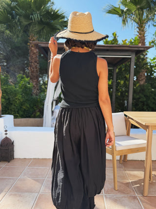 Pantalon FORMENTERA ballon noir