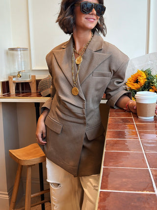 Blazer LÉON camel
