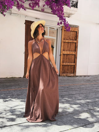 Robe CALA chocolat