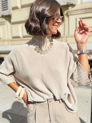 Pull ANNY beige