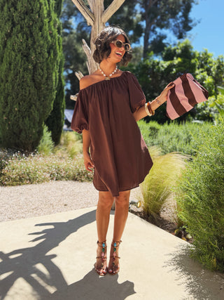 Robe LISON chocolat
