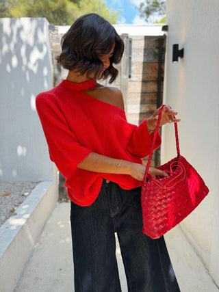 Pull OPEN rouge