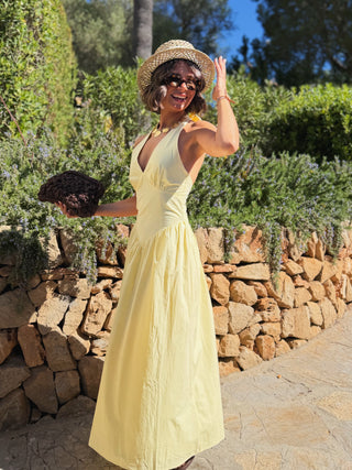 Robe BRIDGERTON jaune