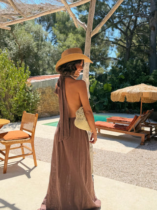 Robe SOLAIRE chocolat