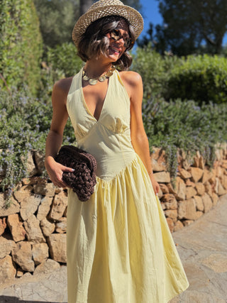 Robe BRIDGERTON jaune