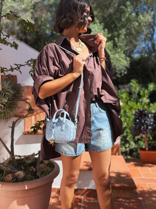 Chemise POPPY chocolat