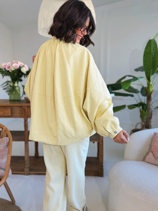 Veste RHODE jaune pâle